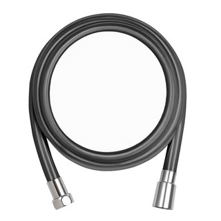 해피달링 리플랜 꼬임 물때 방지 PVC 샤워호스, 2m, 모던그레이