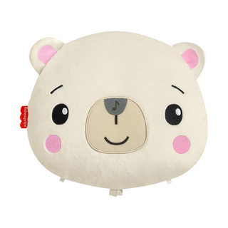 fisher-price 費雪 安撫睡眠小熊, 小熊 白色, 1個