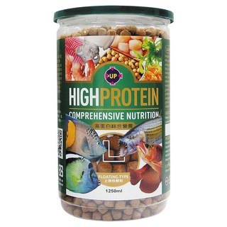 UP AQUA 雅柏 上浮型高蛋白營養飼料 L, 1罐, 1250ml