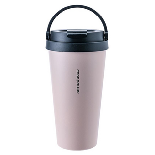 cook power 鍋寶 316陶瓷手提隨行杯, 星辰粉, 540ml, 1個