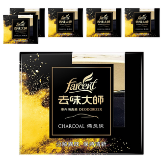 farcent 花仙子 去味大師 車內消臭易, 備長炭, 6盒