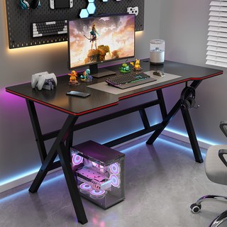 코멧 홈 게이밍 컴퓨터 책상 1000, 블랙