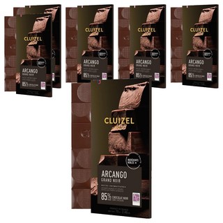 MICHEL CLUIZEL 柯茲 85%黑巧片 70g, 6片