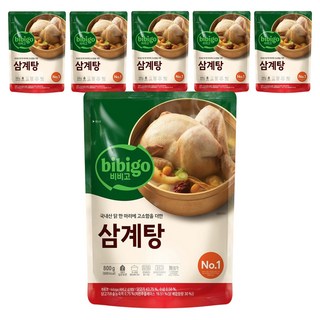 비비고 삼계탕, 800g, 6개