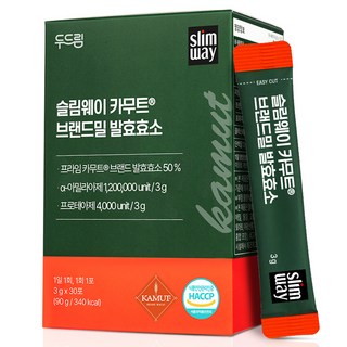 슬림웨이 두드림 카무트 브랜드밀 발효효소, 1개, 30회분