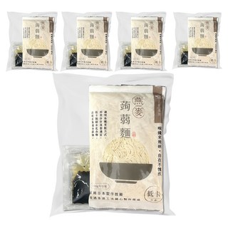 自在食刻 蔥爆秘醬蒟蒻米線 口感Q彈帶勁不乾硬, 225g, 5包