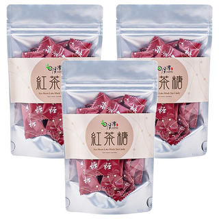 魚池鄉農會 紅玉茶糖, 60g, 3袋