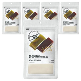 samyang 三養 Q.one 家用烘焙寒天粉, 30g, 5個
