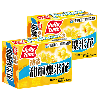 Jolly Time 甜鹹口味爆米花 FunMania爆米花 甜鹹口味 FunMania, 300g, 2盒