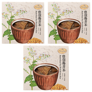 Magnet 曼寧 豐穀蕎麥茶 無咖啡因 玄米蕎麥茶, 6g, 15包, 3盒