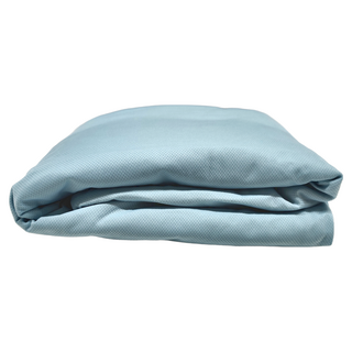 3M 吸濕排汗防水保潔墊床罩組, MIT吸濕排汗3M防水床罩, 100%聚酯纖維, TPU防水透氣膜, 床罩 + 枕套組, 床罩186 x 150cm + 枕套75 x 45cm, 湖水綠色