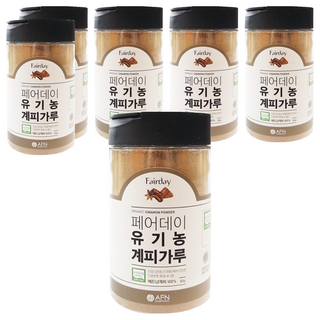 페어데이 유기농 계피가루, 60g, 6개