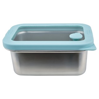 MiyAco 米雅可 輕&漾 316不锈鋼玻璃蓋保鮮盒, 1個