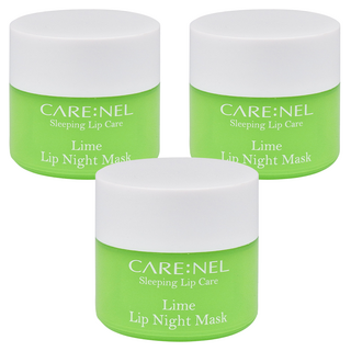 CARE NEL 滋養晚安唇膜 檸檬 5g, 1入, 3罐