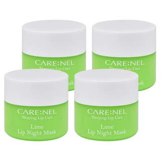 CARE NEL 滋養晚安唇膜 檸檬 5g, 1入, 4罐