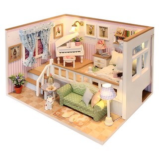 Prime Winners 迷你雙層房屋 DIY 套件, 1組, 多色