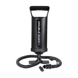 AHOYE 手拉雙向式打氣筒/打氣機/充氣幫浦, 黑色, 1個