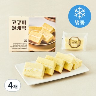 떡편 고구마 쌀케익 (냉동), 35g, 9개입, 4개