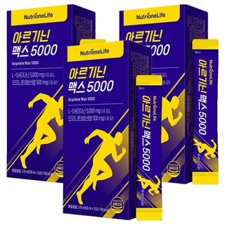 Nutrione 精氨酸 MAX 5000 15入, 3個, 270ml