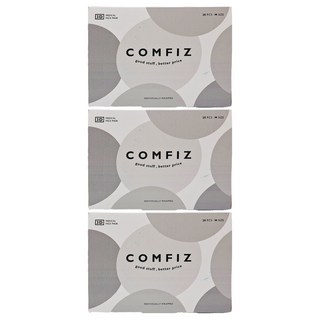 康菲 3D醫療口罩 M, 低調白色, 20片, 3盒