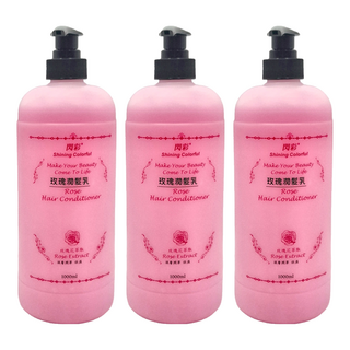 Shining Colorful 閃彩 潤髮乳 玫瑰, 1L, 3入