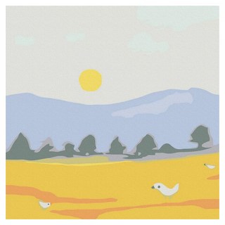 ArtLife 藝術生活 數字油畫DIY DA3135 20 x 20cm, 元氣早晨, 1組