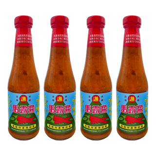 丸進 辣椒醬 基隆特產馬露醬, 360g, 4瓶