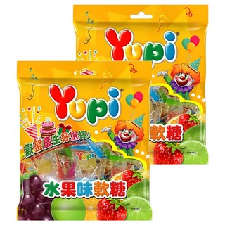 Yupi 水果味軟糖 歡樂慶生好選擇, 170g, 2袋