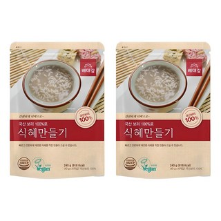 Baedaegam 韓國產甜米露製作組, 2個, 240g