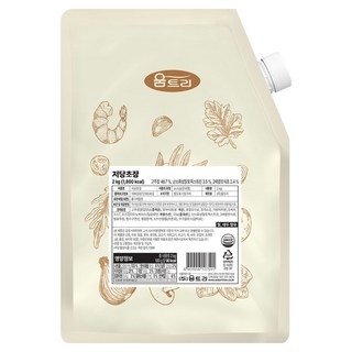 WOOMTREE 低糖醋辣椒醬, 2kg, 1個