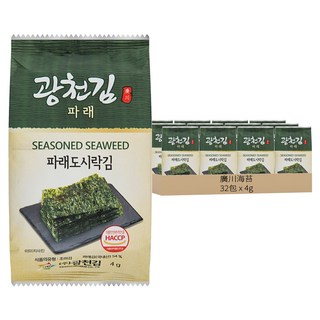 廣川海苔 包飯青海苔 Set 32包, 4g