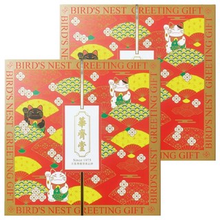 華齊堂 頂級金絲燕窩禮盒 9罐, 675ml, 2盒