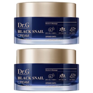 닥터지 블랙 스네일 크림 듀오, 50ml, 2개