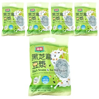薌匯 黑芝麻豆漿, 25g, 10包, 5袋