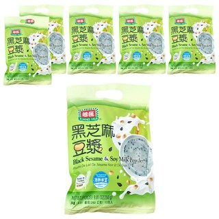 薌匯 黑芝麻豆漿, 冷熱皆宜, 非基改黃豆, 台灣製造, 25g, 10包, 6袋
