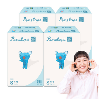 페넬로페 씬씬씬 플러스 밴드기저귀 공용, 2단계, 232매