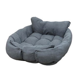 YOGiSSO 可折疊式寵物床墊, 78 x 62cm, 灰色, 1個