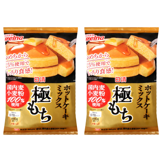 welna 日清製粉 極致濃郁鬆餅粉, 日本原裝進口, 輕鬆簡單做出蓬鬆鬆餅, 480g, 2包