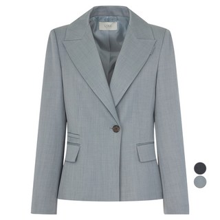 LINE ADDITION 女性用 NEED 剪裁短版西裝外套