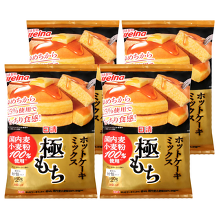 welna 日清製粉 極致濃郁鬆餅粉, 日本原裝進口, 輕鬆簡單做出蓬鬆鬆餅, 480g, 4包