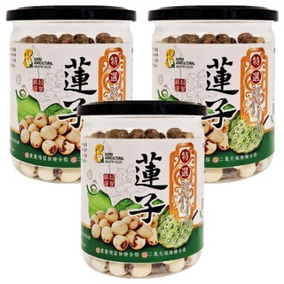 超賀 特選蓮子 營養豐富 口感香醇 甘甜可口, 230g, 3罐