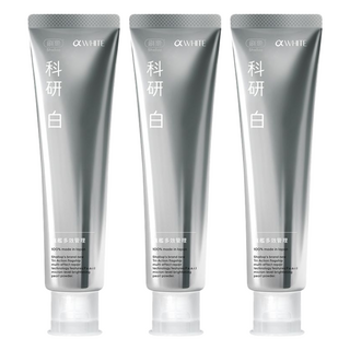 Shallop 刷樂 科研白旗艦多效管理牙膏, 120g, 3條