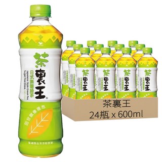茶裏王 日式無糖綠茶, 600ml, 24瓶