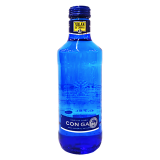SOLAN DE CABRAS 西班牙神藍氣泡水, 時尚湛藍瓶身，綿密氣泡，清新順口, 750ml, 1瓶