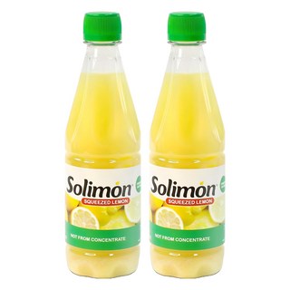 솔리몬 스퀴즈드 레몬즙, 500ml, 2개