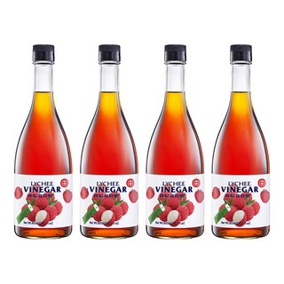 十全 貴妃荔枝醋, 600ml, 4瓶