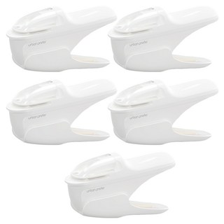 urban prefer PIN 無針釘書機 省錢環保 穩固裝訂 安全使用, 冰山白, 5個