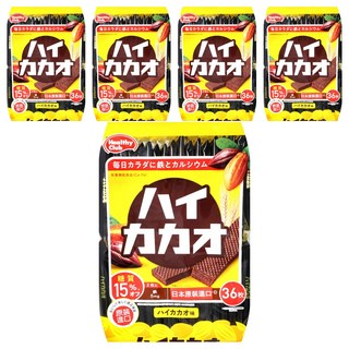 Healthy Club 威化餅乾 含鐵和鈣 36枚, 252g, 5袋