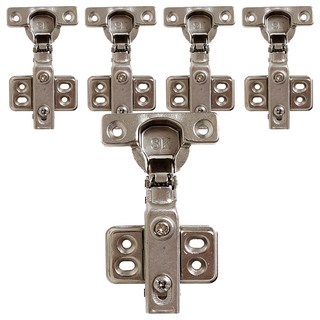 水槽戶外浴室櫃液壓90度迷你阻尼鉸鏈 5入, 1組