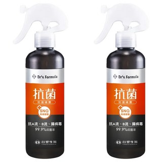 台塑生醫 Dr's Formula 抗菌防護噴霧, 255g, 2瓶